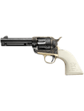 Pietta Great Western II .357 Mag Engraved SAO Revolver - 4.75" Barrel, 6rd - view 5