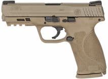 Smith & Wesson M&P 9mm M2.0 FDE Tactical Pistol w/Truglo Sights - view 2