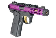 Ruger Mark IV 22/45 Lite Purple .22 LR Pistol - Lightweight Precision - view 2