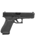 Glock 17 Gen 5 Black nDLC 9mm Pistol - 4.49" Barrel, 17+1 Capacity - view 3