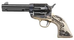 Taylors & Co 1873 Cattleman Birdshead Nickel .357 Mag Revolver - view 3