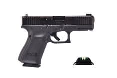 GLOCK G19 Gen 5 Tactical 9mm Compact Pistol with Night Sights - Black - view 2