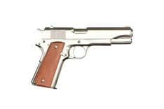 Rock Island 1911 FS .45 ACP Polished Nickel Semi-Auto Handgun - view 3