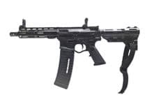 ATI Alpha Maxx Semi-Auto AR-15 Pistol 5.56 Nato/.223 Rem, 7.5" Bbl, Aluminum MLOK Handguard, 60 Rd Magazine, Flip-Up Sights, Brace, Black - view 2
