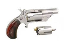 NAA Ranger II .22LR Mini-Revolver: Stainless Steel & Rosewood Elegance - view 5