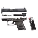 Walther PPQ M2 SC 9mm Compact - Black, 10/15 Round Concealed Carry Pistol - view 3