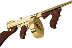 Thompson 1927A-1 Gold Deluxe .45 ACP Semi-Auto Rifle - Walnut Elegance - view 4