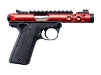 Ruger Mark IV 22/45 Lite .22 LR Semi-Auto - Black/Red Finish - view 4