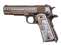 Auto Ordnance 1911 "America First" .45 ACP Burnt Bronze Semi-Auto Pistol - view 2