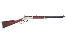 Henry Golden Boy Silver .22LR Lever Action Rifle - Nickel Walnut H004S - view 3