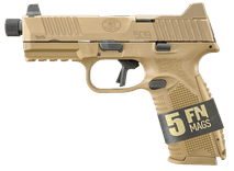 FN 509 Tactical FDE 9mm Night Sight Pistol w/ Threaded Barrel - view 4