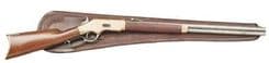Cimarron 1866 Yellowboy .45 Colt Lever Rifle, 24" Blued Finish - view 5