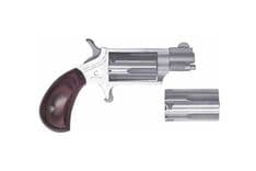 NAA Mini-Revolver: Dual-Caliber .22 LR/Magnum Stainless Steel - view 4