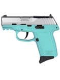 SCCY CPX-2 Gen 3 Turquoise 9mm RDR Pistol - Stainless Slide - view 2
