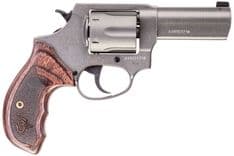 Taurus 856 Defender .38 Special +P Revolver - Tungsten Gray/Wood Grip - view 2