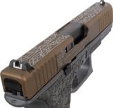 Glock 45 Gen5 Nordic Runes 9mm Burnt Bronze Semi-Auto Handgun - view 3