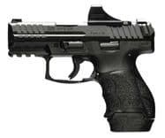HK VP9SK 9mm Compact Pistol, Black w/ Holosun SCS Sight - view 4