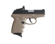 SCCY CPX-2 RD 9mm Compact Pistol w/ Crimson Trace Red Dot - FDE/Blk - view 3