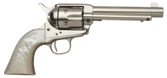 Taylor's & Co. 1873 Cattleman .45 Colt Nickel Revolver - view 2