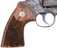 Colt Python .357 Magnum Engraved Revolver - 6" Stainless Steel - view 5