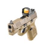 FN 509C MRD Compact 9mm - FDE, DAO, 10+1, Ambi Safety - view 3