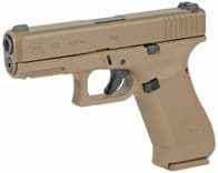 Glock 19X Gen5 Coyote Tan 9mm Pistol, 17+1 Rds, Night Sights - view 3