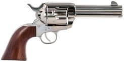 Cimarron Pistolero .45 LC Classic Nickel SA Revolver 4.75" Walnut Grip - view 3