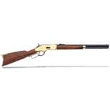 Uberti Yellowboy 1866 Brass .38 Special Lever-Action Rifle - view 2