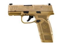 FN Reflex MRD 9mm Micro-Compact Pistol, Optics Ready FDE - view 3
