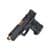 ZEV OZ9c Compact 9mm - Black/Bronze, Fiber Optic Sight, 15-Rd thumbnail 2