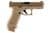 Glock G19X Gen 5 Crossover 9mm Semi-Auto Pistol - Coyote Tan Finish thumbnail 6