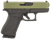 Glock G43X 9mm 3.41in Bayou Green Slide thumbnail 1