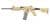 Kel-Tec SU-22E Tactical .22 LR Semi-Auto Rifle, Tan Finish thumbnail 2