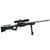 Crickett Precision: Compact .22 LR Rifle, Black Synthetic, 16" Barrel thumbnail 1