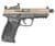 Smith & Wesson M&P M2.0 Compact 9mm - 17+1 Rounds, Night Sights, FDE/Black thumbnail 2
