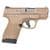 S&W M&P9 Shield Plus FDE 9mm Compact Pistol - 13 Rounds thumbnail 1