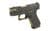 Glock 43X MOS 9mm 3.41in Black/Yellow Cerakote thumbnail 3