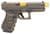 Glock 19 Gen 3 Custom "Trump" 9mm Pistol with Cerakote Finish thumbnail 1
