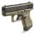 Glock G43FS Battlefield Green 9mm Compact Pistol - Concealed Carry King thumbnail 3