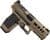 Live Free Armory AMP X 9mm Pistol, 3.9" Barrel, Cerakote FDE thumbnail 3