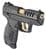 Ruger SR22 Compact .22 LR Pistol with Adjustable Sights - Black/Gold thumbnail 3