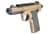 Ruger Mark IV 22/45 Tactical .22 LR Dark Earth Precision Pistol thumbnail 3