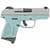 Ruger Security-9 Compact, 9mm Turquoise Silver Pistol thumbnail 2