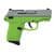 SCCY CPX-1 Gen3 9mm Compact Pistol - Lime Green Stainless Slide thumbnail 2