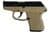 Kel-Tec P-32 Compact .32 ACP Handgun - Tan, Lightweight EDC thumbnail 1