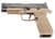 Wilson Combat P320 Tactical 9mm Tan Pistol, 4.7" DLC Slide thumbnail 2