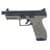 IWI Masada 9mm Threaded Optic Ready Pistol - Black/OD Green thumbnail 2