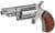 NAA Mini-Revolver .22 WMR - Compact Stainless/Rosewood Elegance thumbnail 4