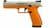 Strike One Ergal Pro - 9MM, 17 Rds, Orange Finish thumbnail 1