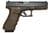 Glock 17 Gen 4 FDE 9mm, 17-Rd Capacity Semi-Auto Handgun thumbnail 1